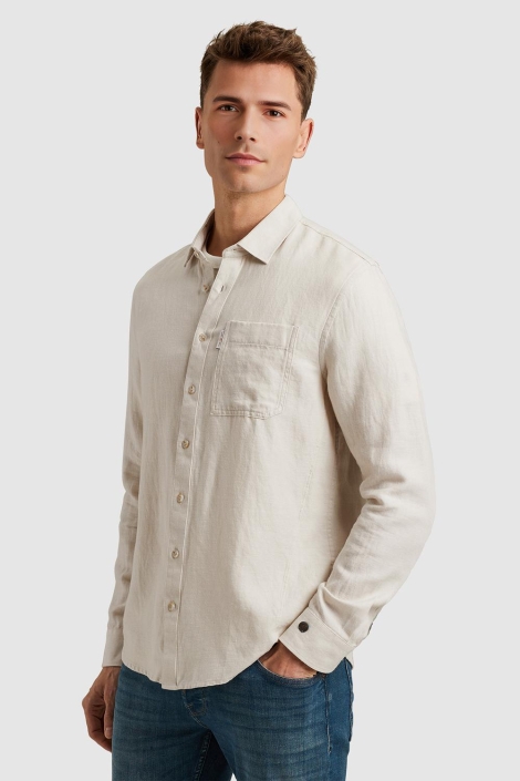 Cast Iron long sleeve shirt co li yd twill